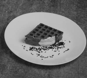 Triple Chocolate Waffle