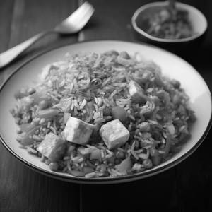 Schezwan Paneer Fried Rice