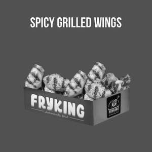 Spicy Grilled Chicken Wings.