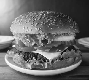 Royal paneer burger