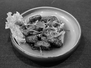 Crunchy Paneer In Korean BBQ Sauce