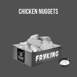 Chicken Nuggets With Garlic Dip