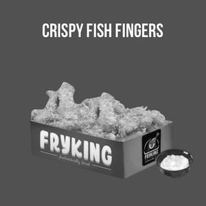 Crispy Fish Fingers With Garlic Dip
