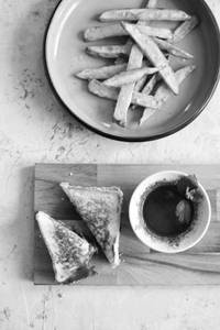 Paneer Sandwich And French Fries Combo