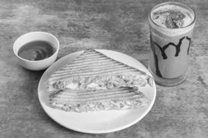 Corn Cheese Sandwich French Fries And Milkshake Combo