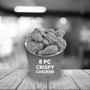 8 Pcs  Crispy Chicken With 3 Dips (small)