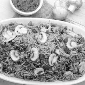 Schezwan Mushroom Fried Rice