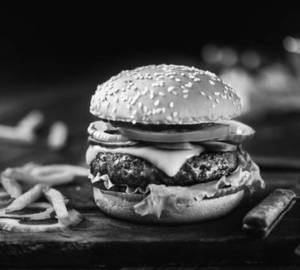 Chilli Cottage Cheese Steak Burger