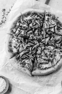 Mushroom Cheese Pizza[medium, 9 Inches]