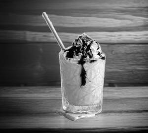Cold coffee with icecream