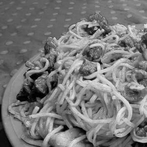 Schezwan Mutton Noodles
