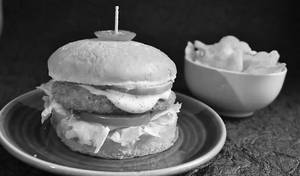 Double Cheese Paneer Burger