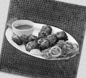 Mushroom tikka