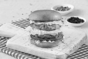 Chicken Double Cheese Twin Burger