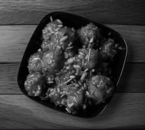 Mushroom Manchurian Dry