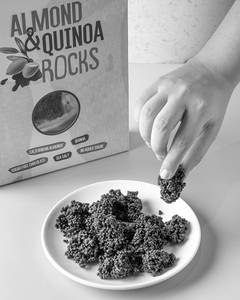 Raosted Almond & Quinoa Rocks