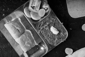 Butter Jain Pav Bhaji