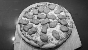 Chicken Nuggets Pizza Large (8 inch)