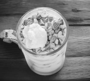 Dry fruit lassi