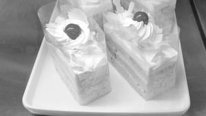 White Forest Pastry
