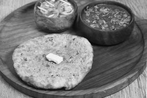 Aloo Bhujiya Kulcha