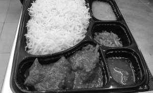 Mutton thali