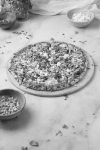 Cheese & Corn Pizza , White Sauce Suji Pasta