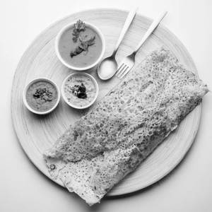 Rawa Onion Masala Dosa