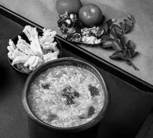 Rasam Rice with Vadagam
