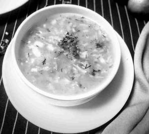 Lemon coriander clear soup