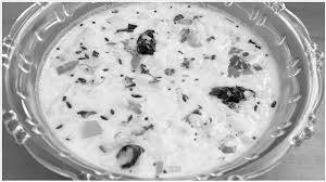 Small onion curd rice