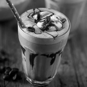 Cold Coffee With Ice Cream