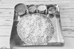 Double Cheese Plain Uttapam