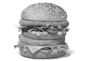 Veg Maharaja Mac Burger