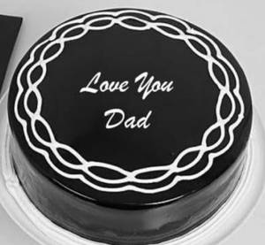 Rich Chocolate Dad love Cake