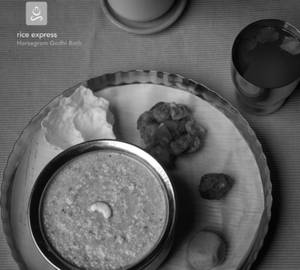 Horse Gram Godhi Bath  Meal