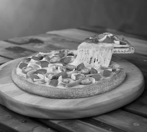 Cheese burst pizza