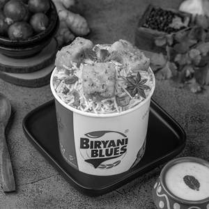 Hyderabadi Paneer Biryani Bowl + Raita