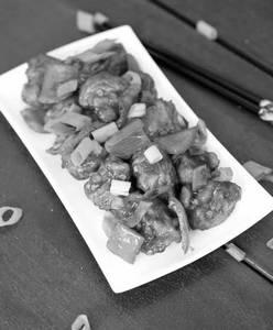 Mushroom Chilli Dry (h)