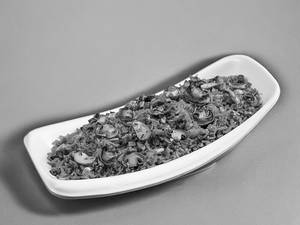 Mushroom Schezwan Fried Rice