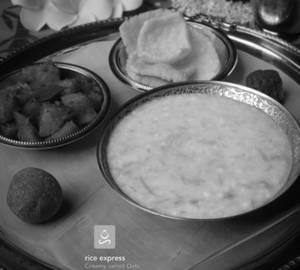 Creamy Carrot Oats Thali Meal 