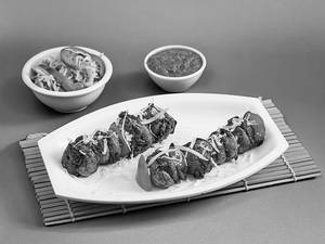 Cheese Stuffed Mushroom Tikka