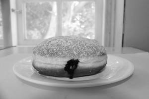 Filled Chocolate Donut