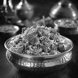Fried Chicken Piece Biryani