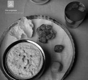 Cracked Wheat Pongal Combo