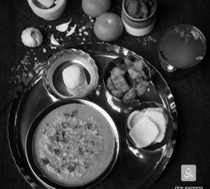 Tomato Rasam Rice Combo