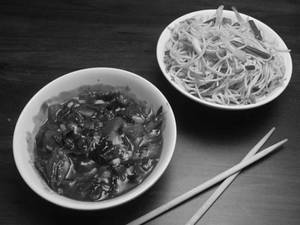 Veg Hong Kong Noodles Combo