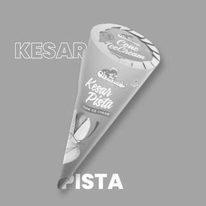 Kesar Pista Ice Cream Cone [110 ml]
