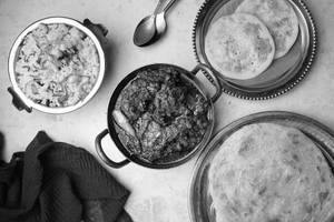 Mutton Ghee Roast + Choice Of Options