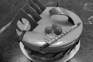 Orange Flavor Cake [500 grams] Knife+Candle+Optional Tag